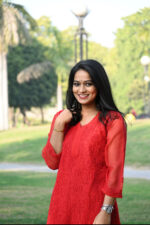 Resham Work Chikankari Kurta-Georgette Fabric - Image 3