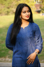 Ghass Patti Work Chikankari Kurta-Muslin Fabric - Image 17