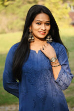 Ghass Patti Work Chikankari Kurta-Muslin Fabric - Image 14