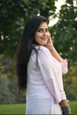 Ghass Patti Work Chikankari Kurta-Muslin Fabric - Image 9