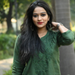 Chanderi Silk Chikankari Kurta