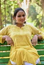 Ghass Patti Work- Modal Cotton Fabric - Image 7