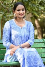 Heavy Ghasspatti Work Chikankari Kurta-Muslin Fabric - Image 7