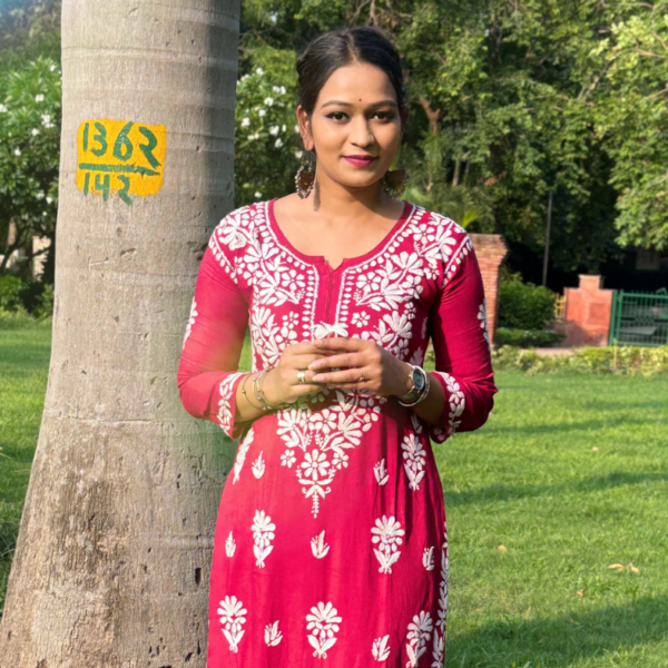 Charutha Chikankari Set